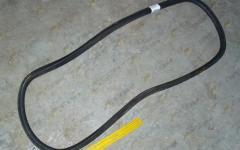 Уплотнение заднего стекла WG1642710006