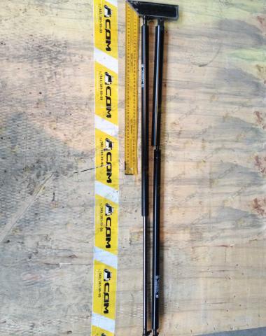 Пневмоцилиндр подъема заднего капота с фиксатором CDM520